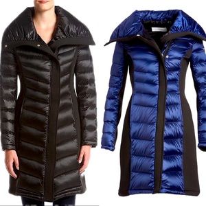 Tahari Mystic Blue SAM Down Puffer